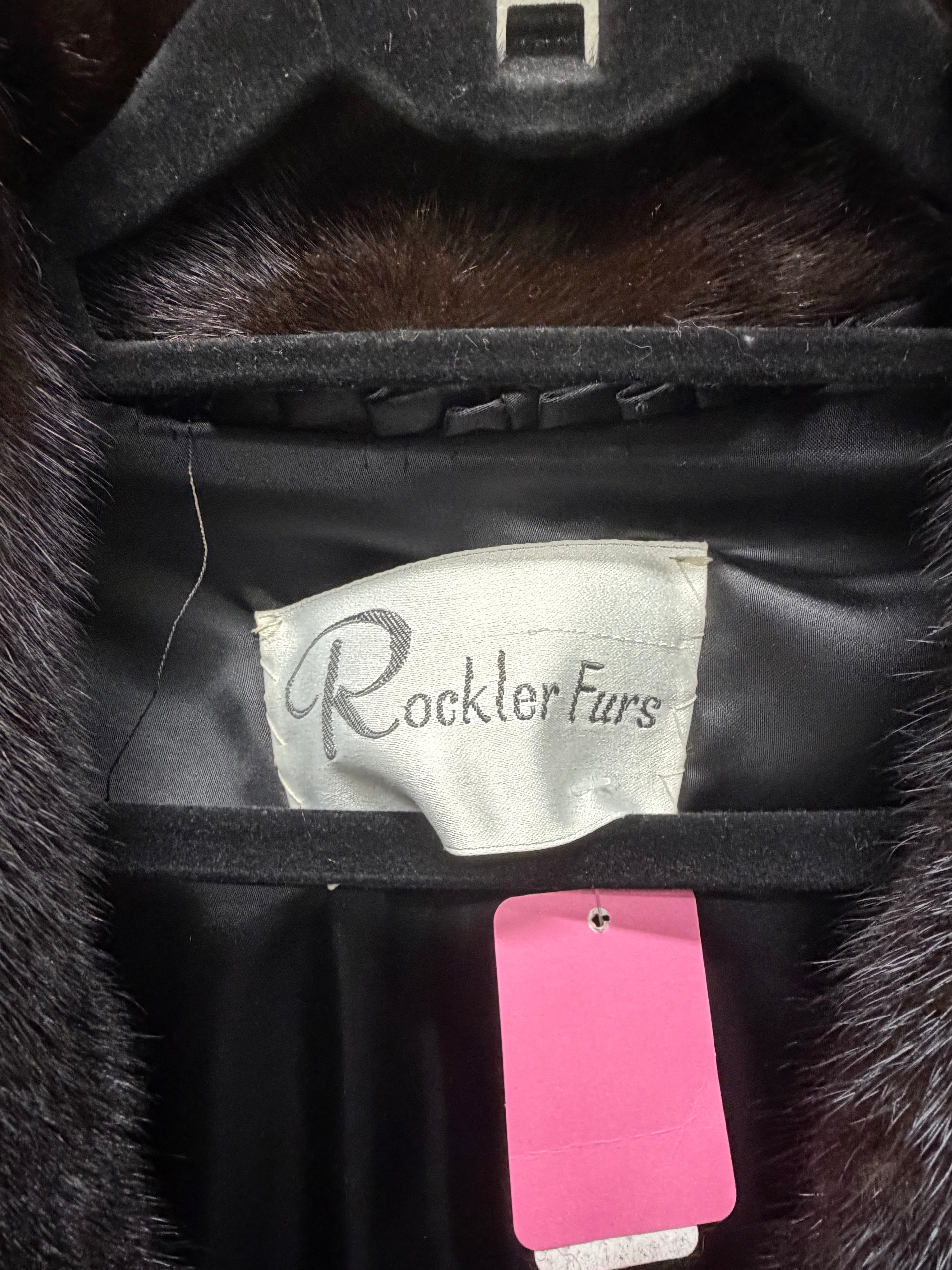 Mink Rockler Furs Coat, medium