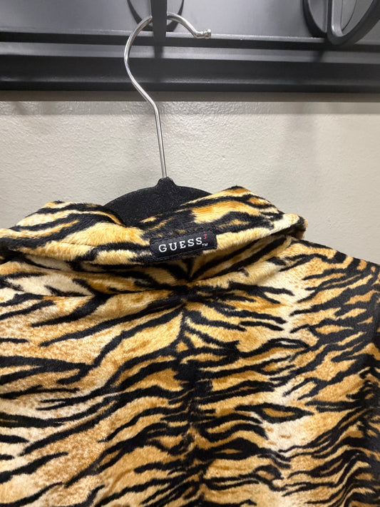 Guess Tiger Print Trench Coat, medium