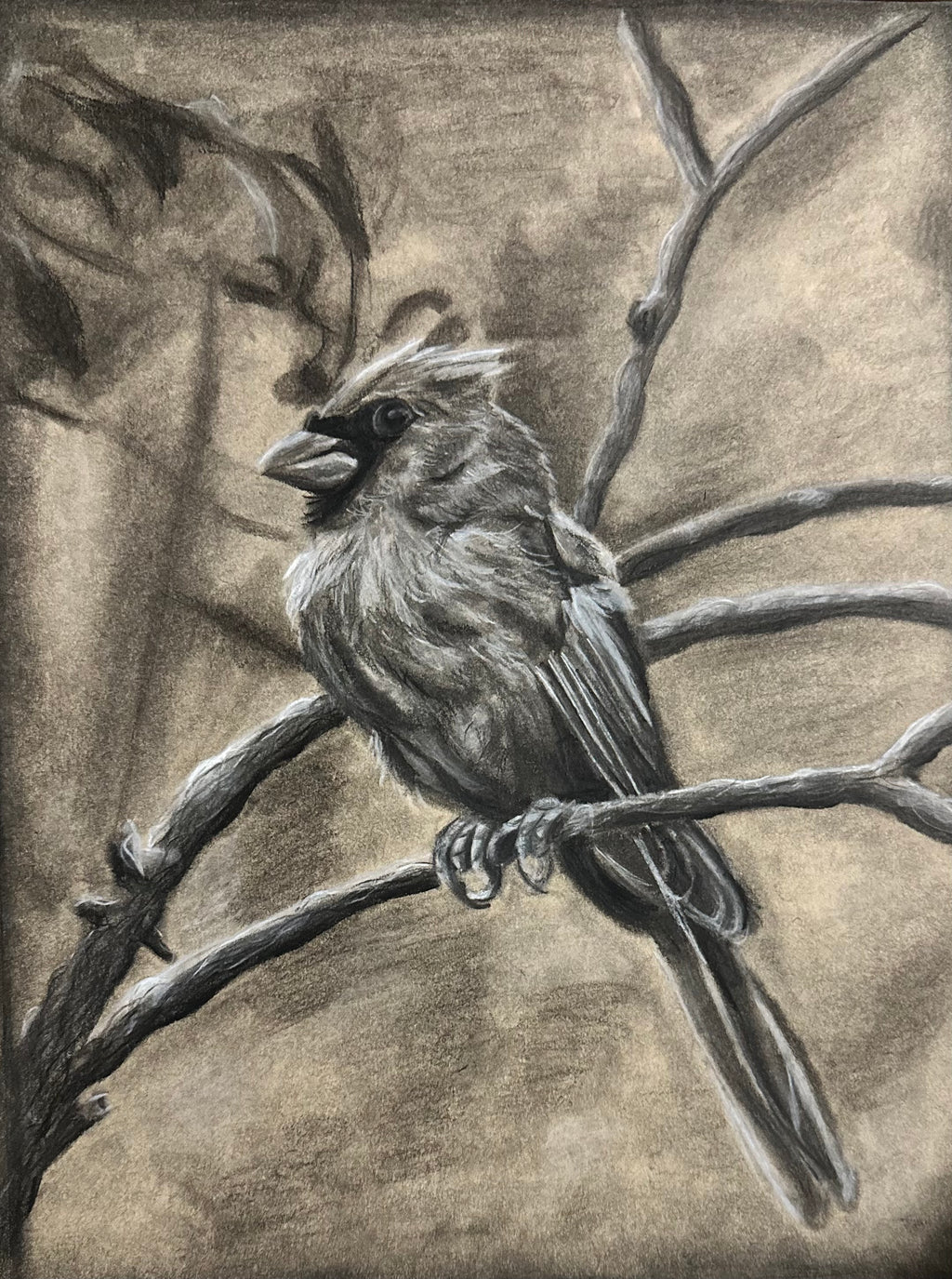 Cardinal Art Framed