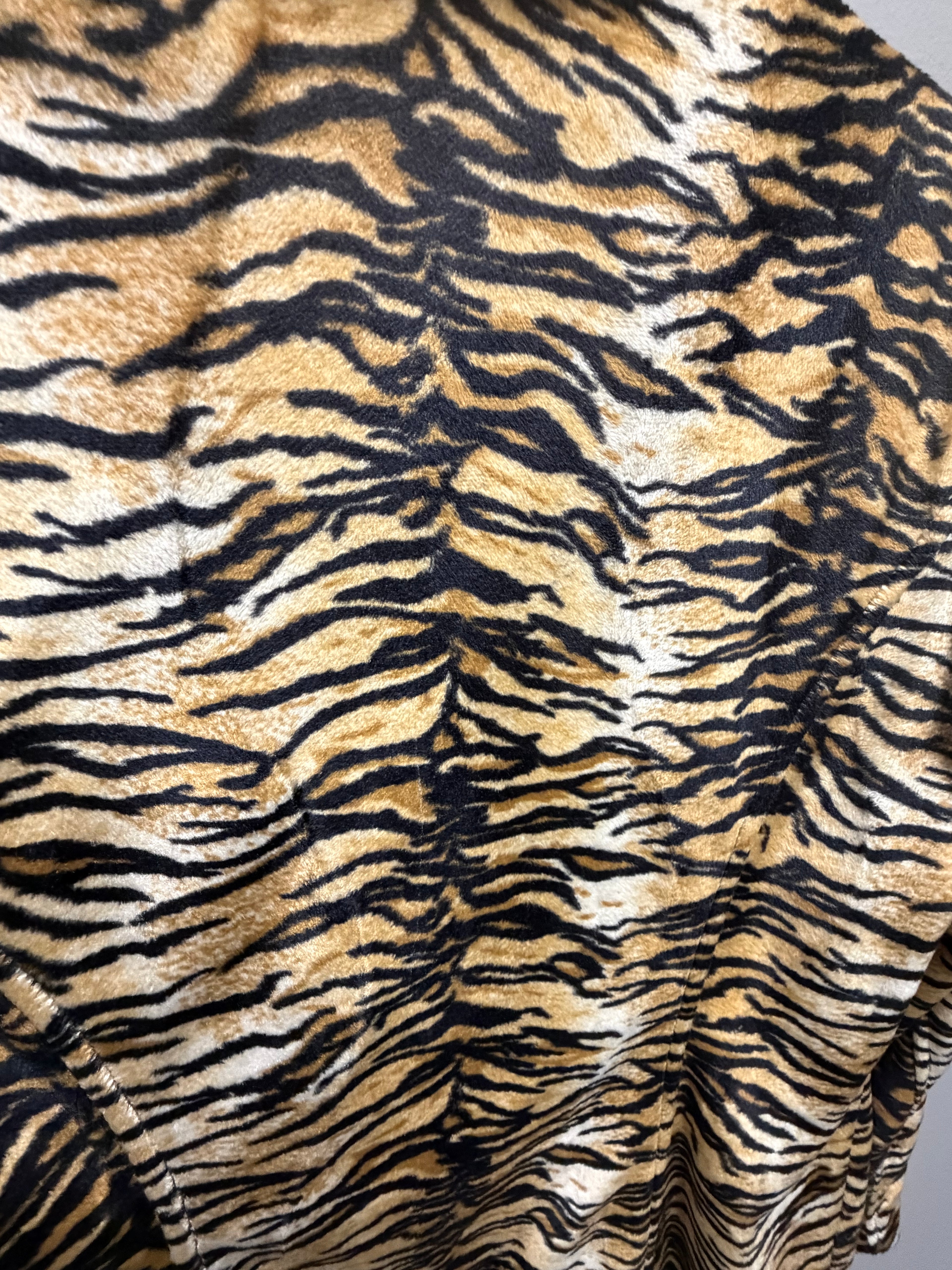 Guess Tiger Print Trench Coat, medium