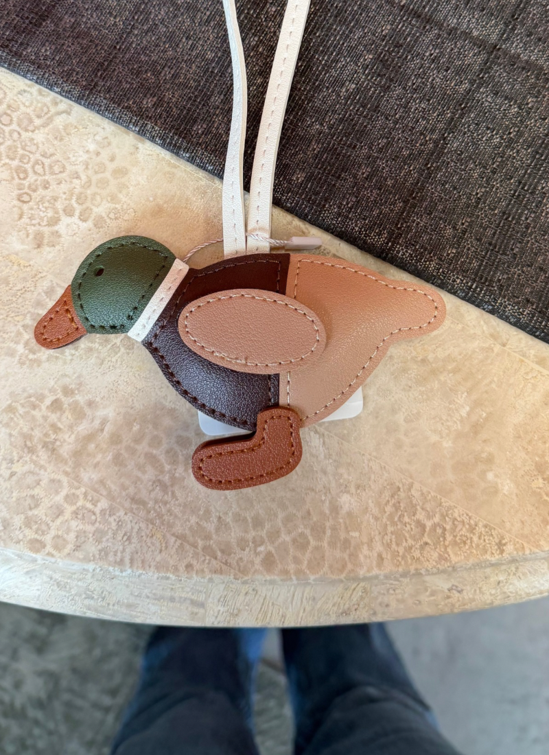 Duck bag charm