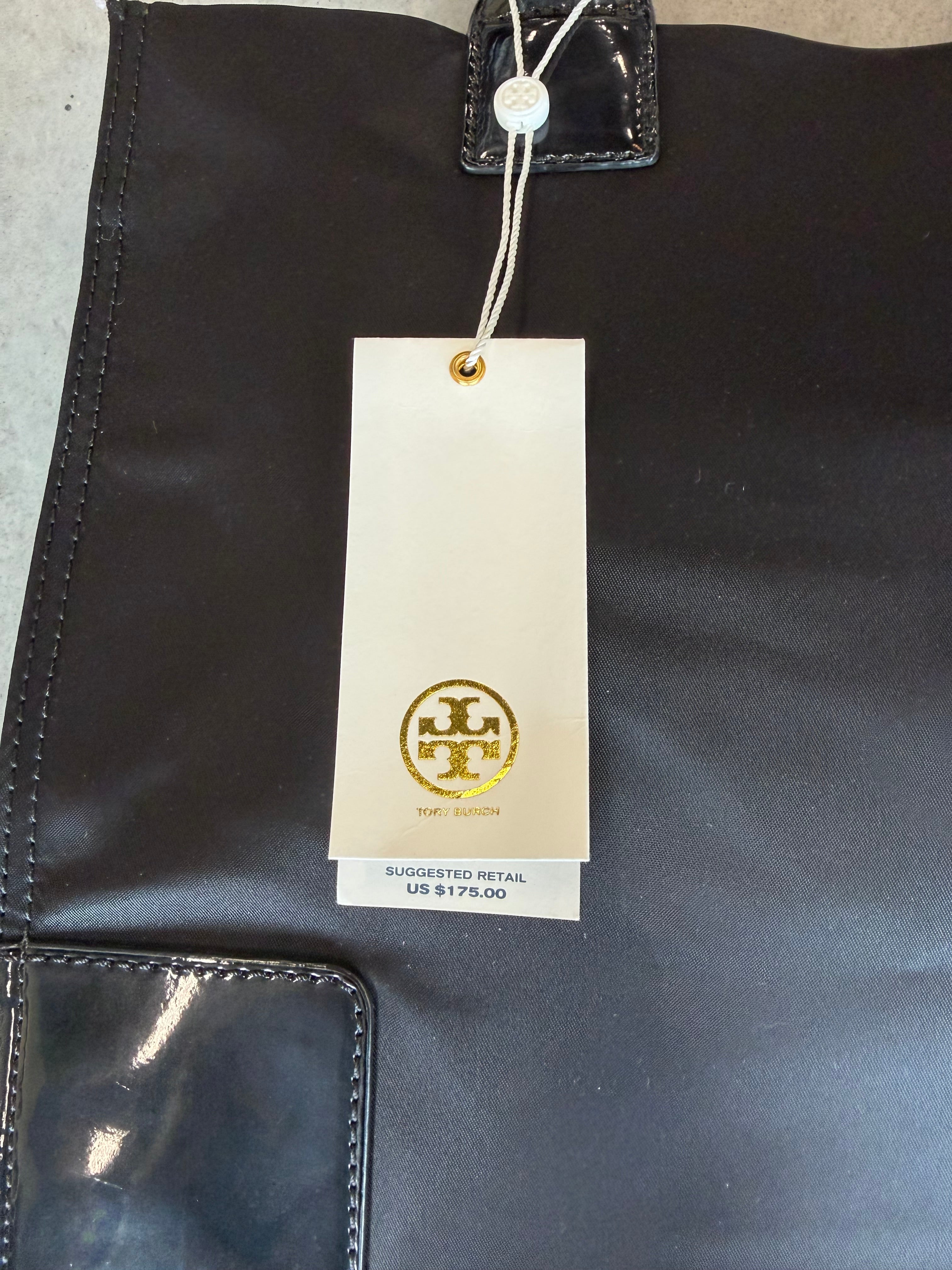 Tory Burch Ella Patent Nylon Tote NWT - Urban Thread