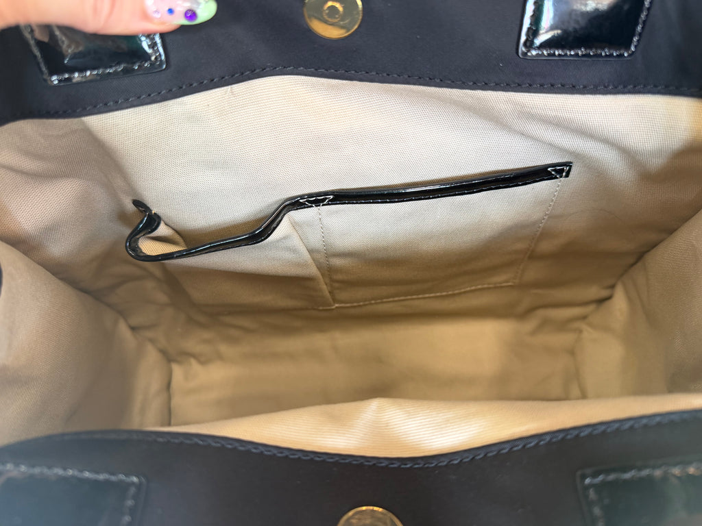 Tory Burch Ella Patent Nylon Tote NWT - Urban Thread