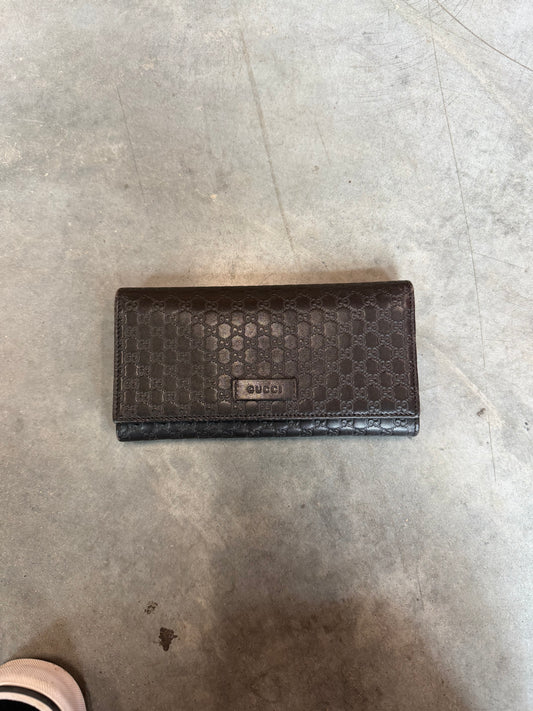 Gucci Micro Guccissima Wallet - Urban Thread