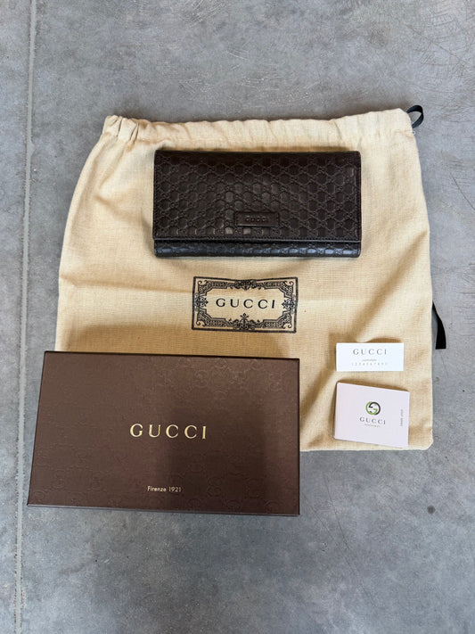 Gucci Micro Guccissima Wallet - Urban Thread