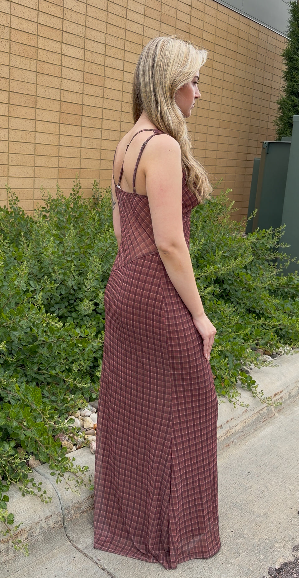 Gingham Dress