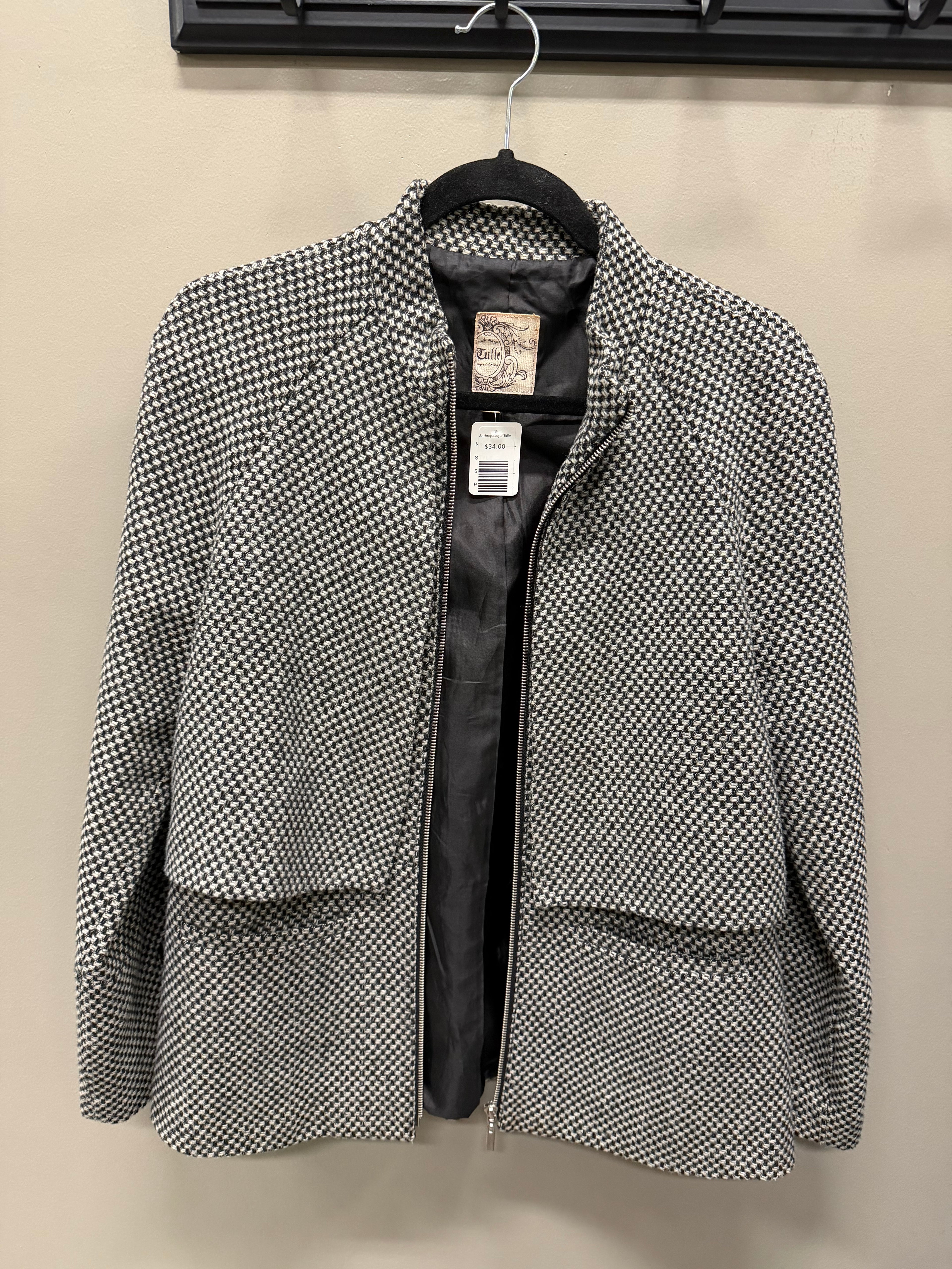 Anthropologie-Tulle Jacket, medium