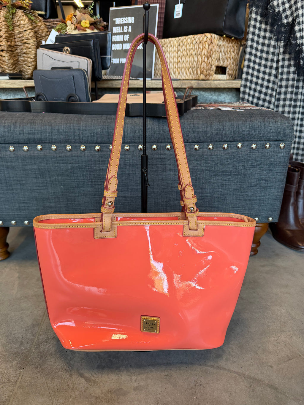 Orange Dooney and Bourke Purse
