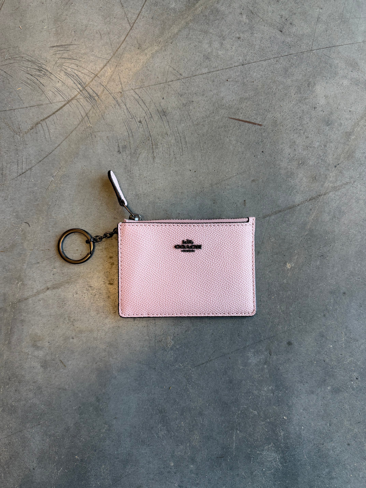 Coach Mini Card Case - Pink - Pre-loved