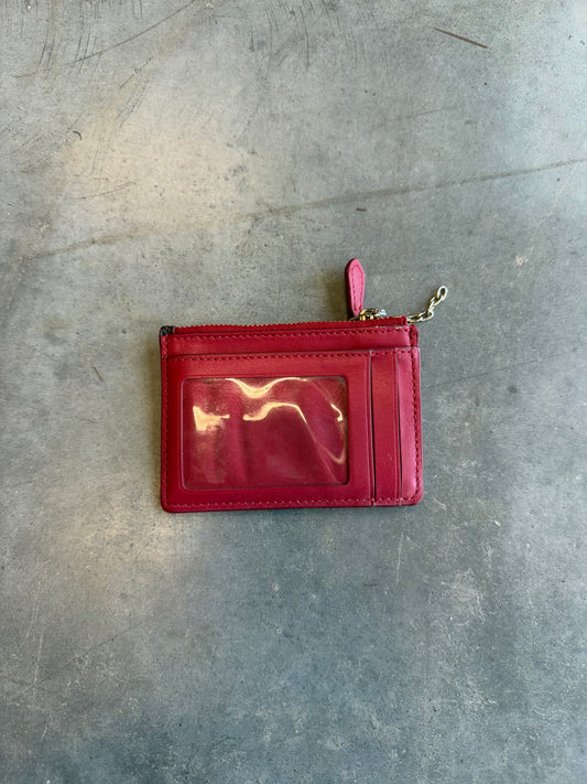 Coach Mini Skinny ID Case - Signature Canvas - Pre-loved
