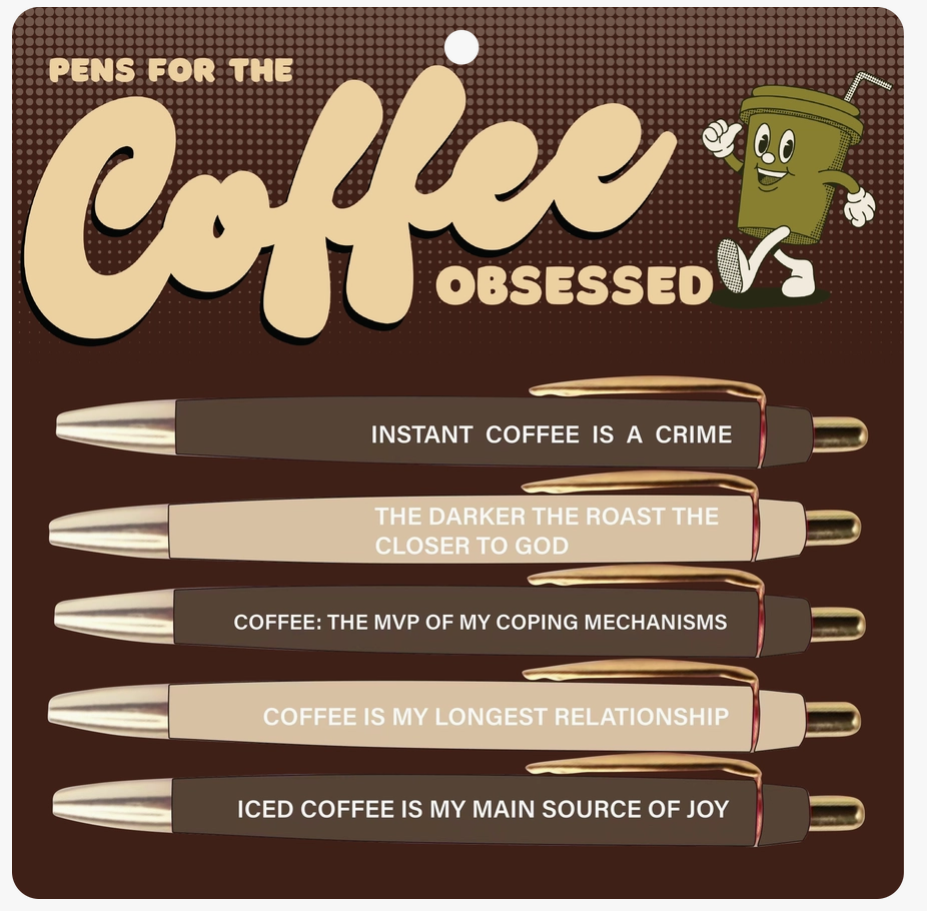 Coffee Pens Pens