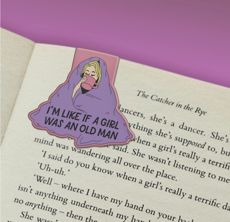 A Girl Bookmark Bookmark