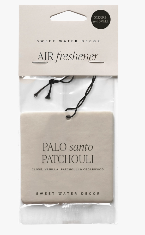 Palo Santo Patchouli Air Freshner