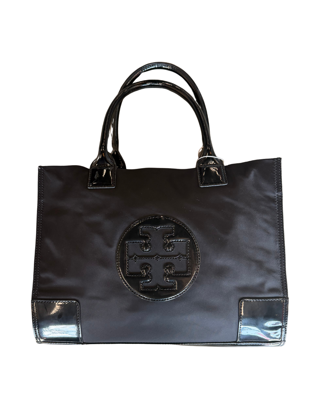 Tory Burch Ella Patent Nylon Tote NWT - Urban Thread