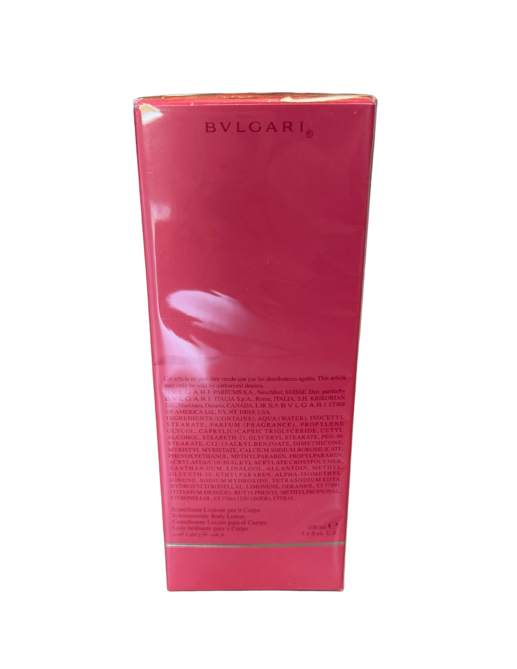 BVLGARI Omnia Coral Lotion - Urban Thread