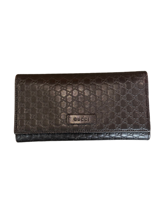 Gucci Micro Guccissima Wallet - Urban Thread