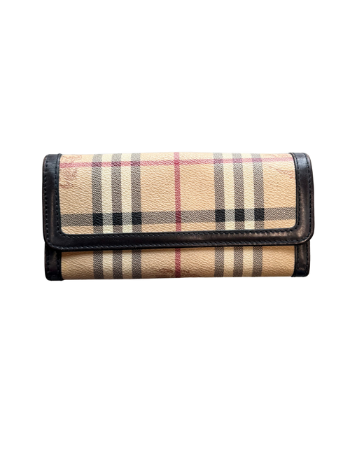 Burberry Haymarket Check Wallet - Urban Thread