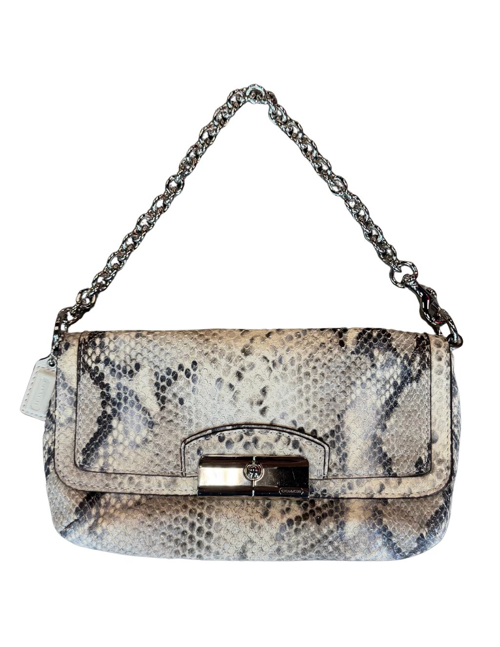Coach Kristen Python Shoulder Bag - Urban Thread