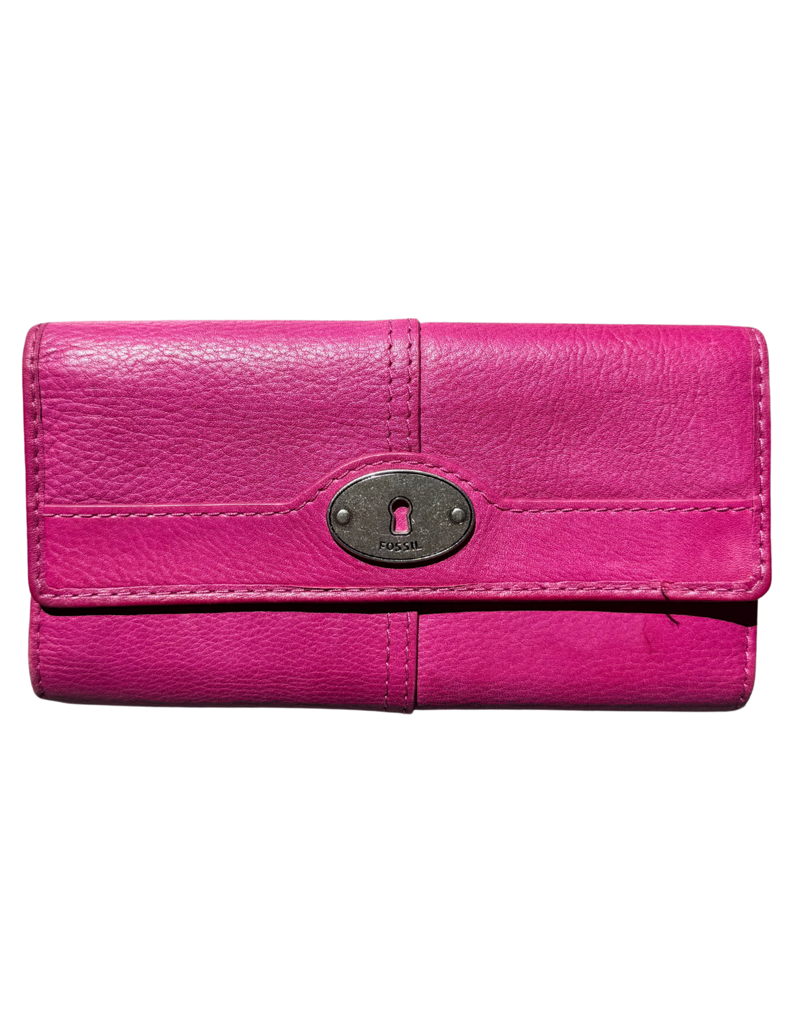 Pink Fossil Wallet