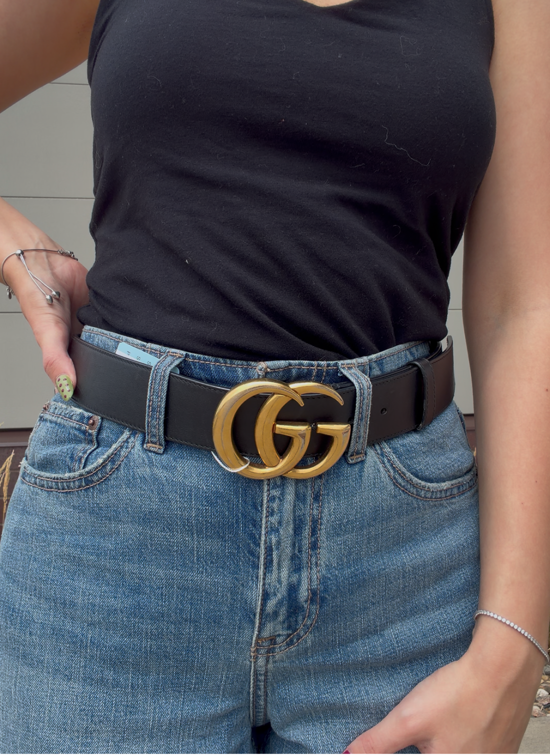 Gucci GG belt