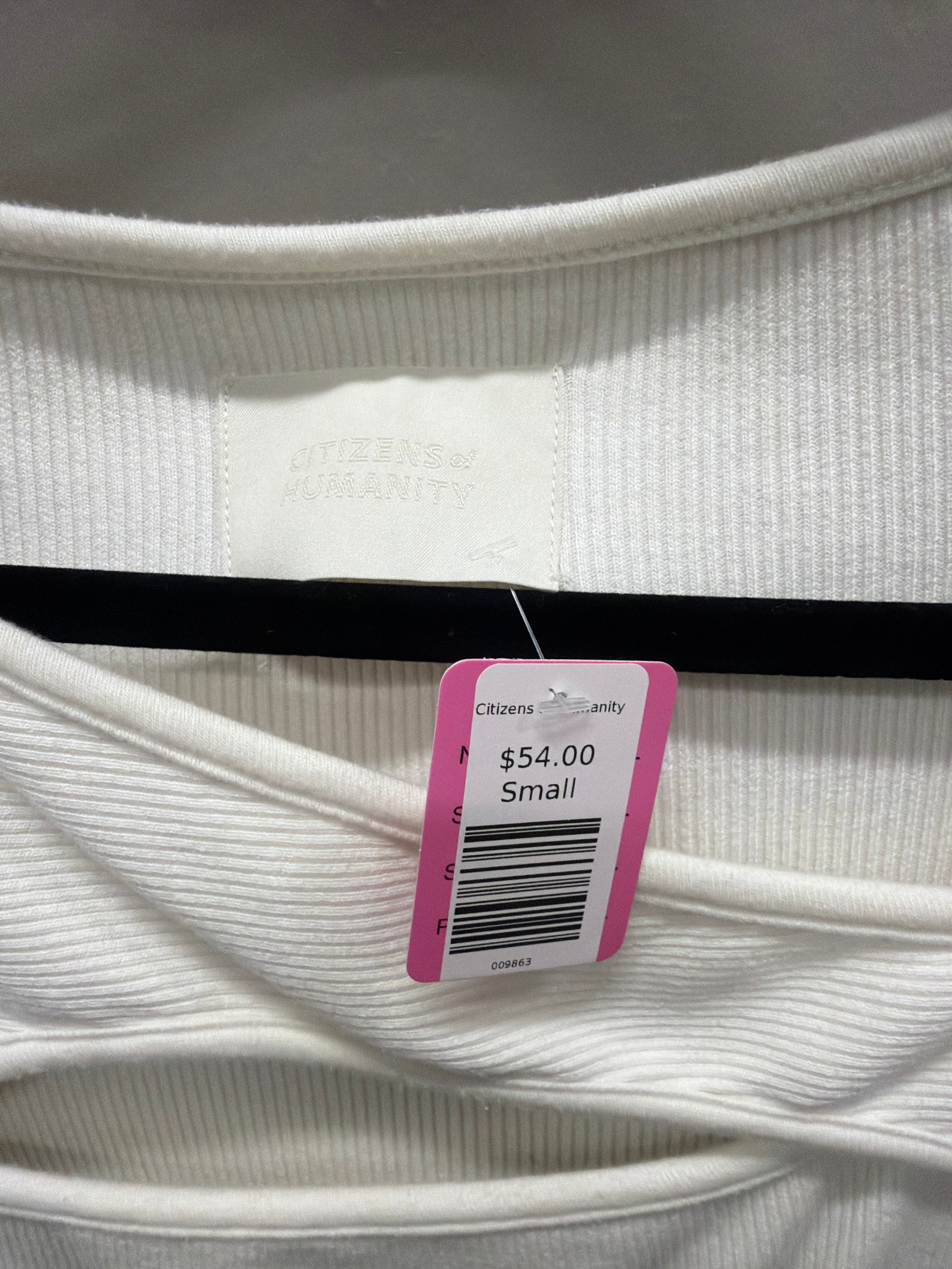 Citizens of Humanity Shirt, Small