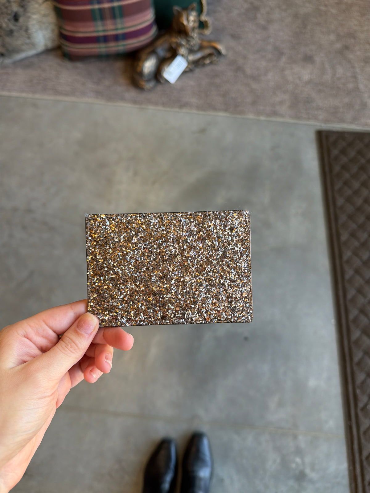 Kate Spade Saffiano Leather Card Holder - Pre-loved