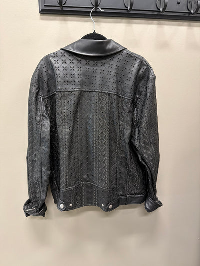Leather Jacket Anthropologie Jacket, XL