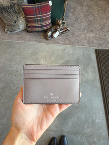 Kate Spade Saffiano Leather Card Holder - Pre-loved