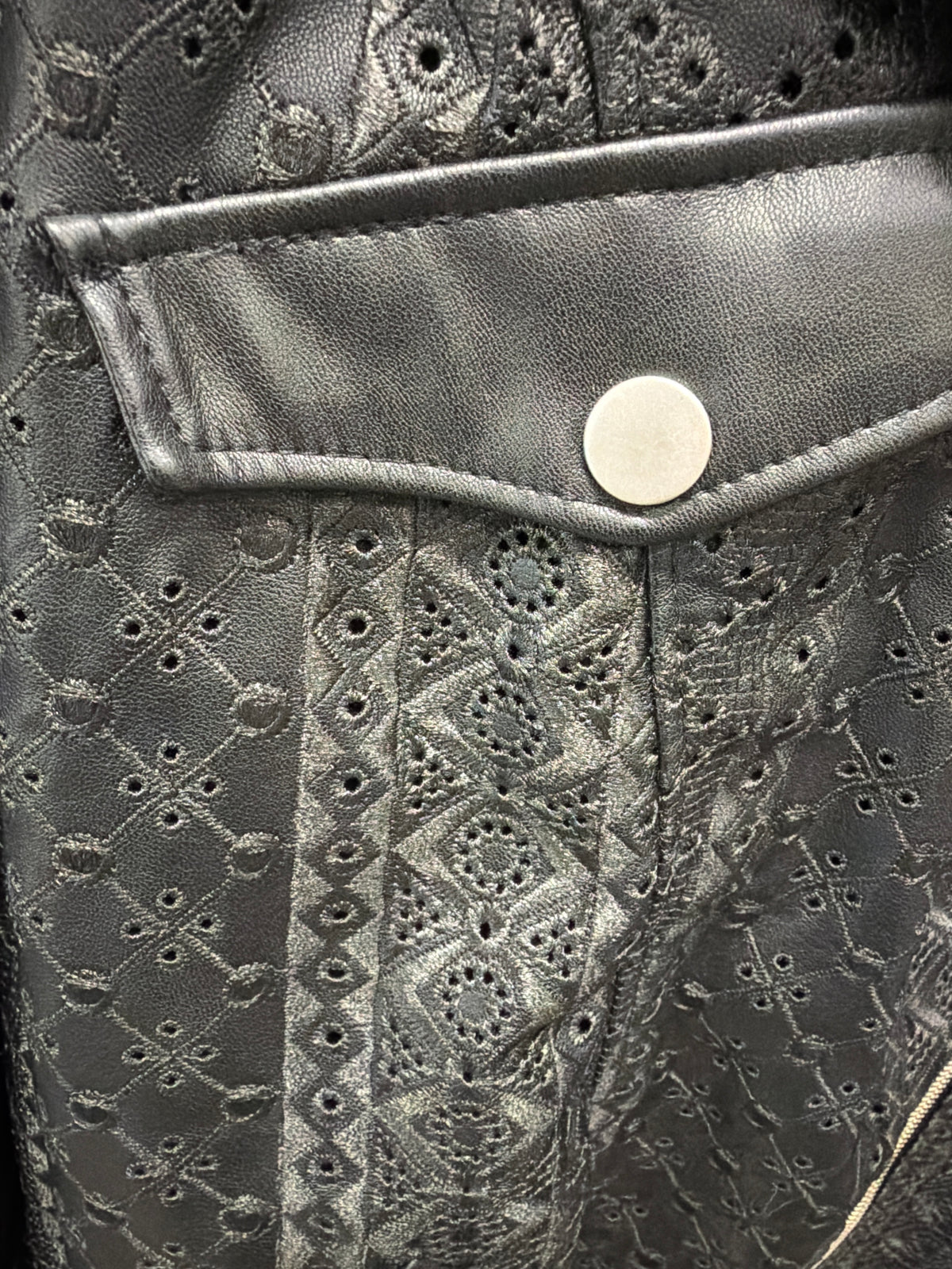 Leather Jacket Anthropologie Jacket, XL