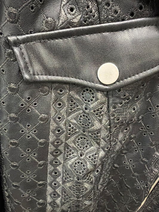 Leather Jacket Anthropologie Jacket, XL