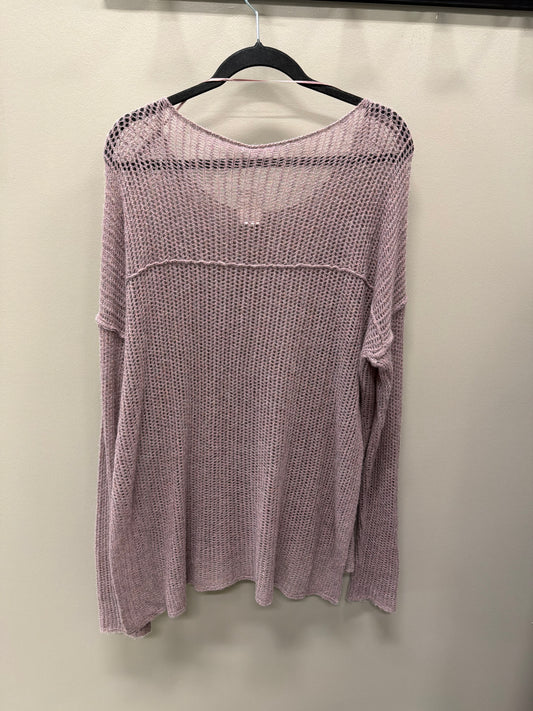 Dusty Purple Free People Sweater, Small