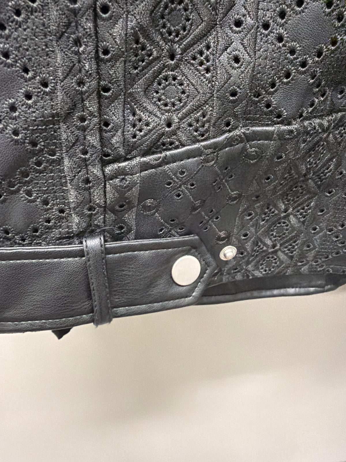 Leather Jacket Anthropologie Jacket, XL