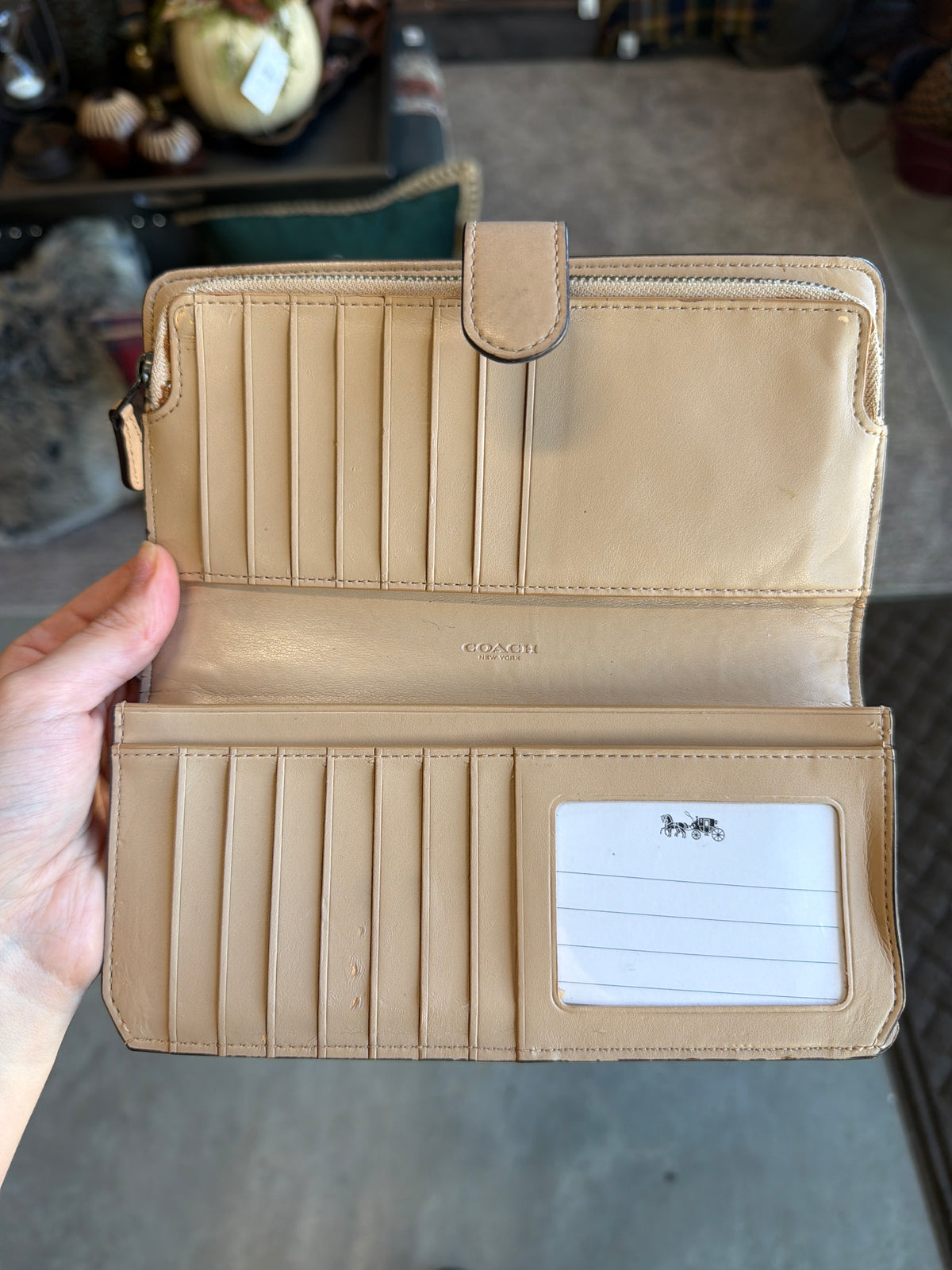 Coach Wallet-Pre-loved