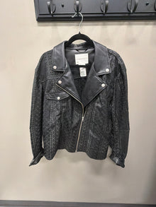 Leather Jacket Anthropologie Jacket, XL