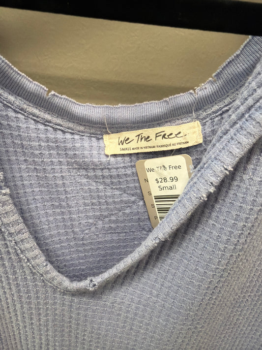 Dusty Blue We The Free sweatshirt, Small