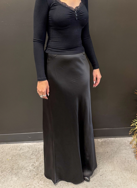 Meet You There Skirt - Black